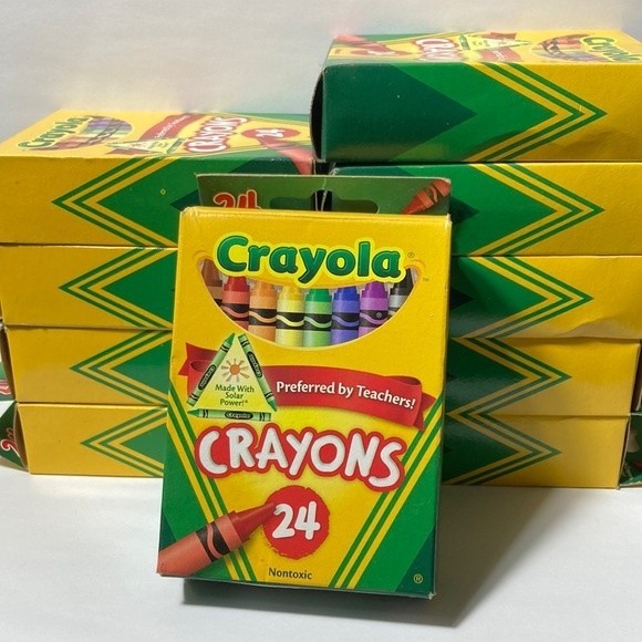 Crayola Classic Crayons 24 Count 10 Boxes - Picture 1 of 12